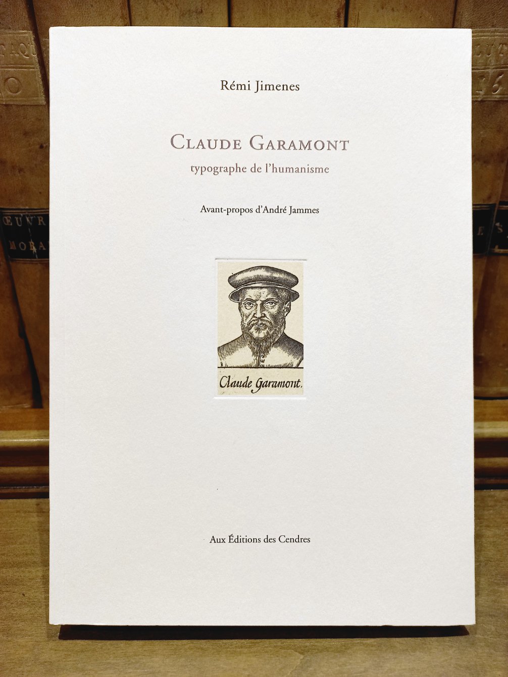 Couverture du livre Claude Garamont, typographe de l'humanisme